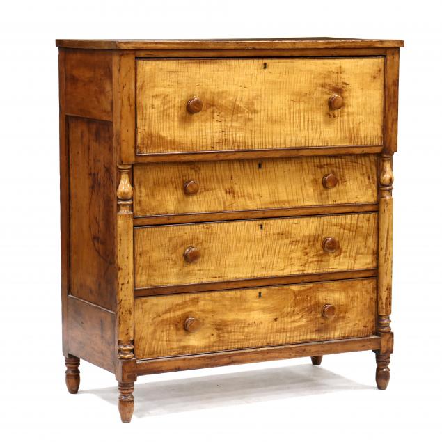 american-sheraton-maple-chest-of-drawers