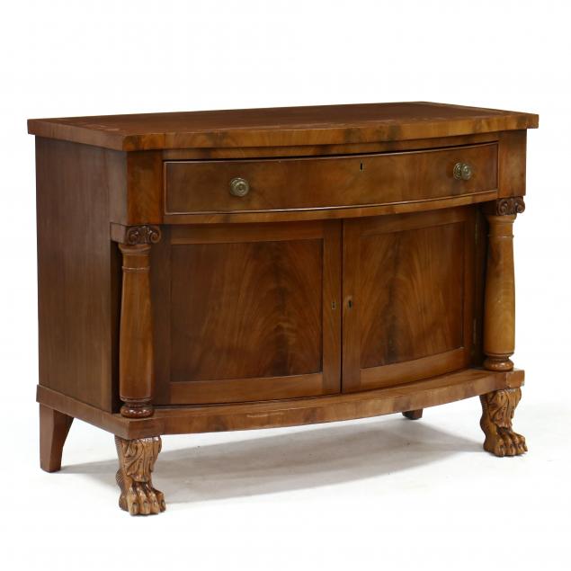 american-late-classical-mahogany-server-cabinet