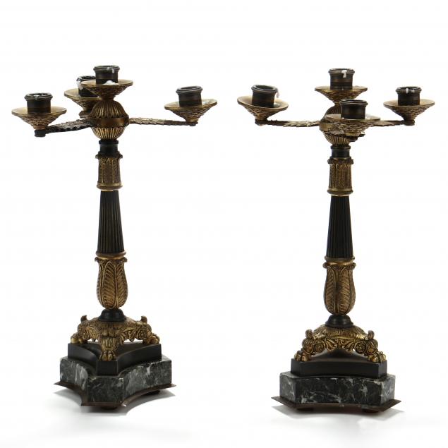 pair-of-antique-continental-parcel-gilt-bronze-and-marble-candelabra