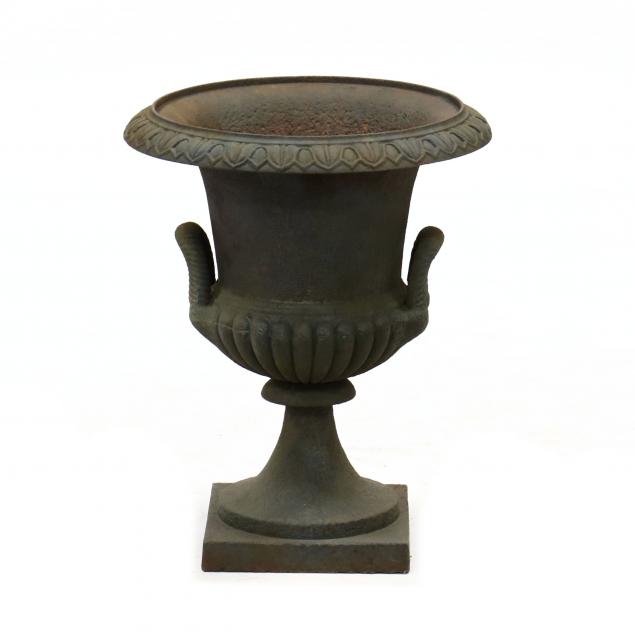 classical-style-iron-double-handled-garden-urn