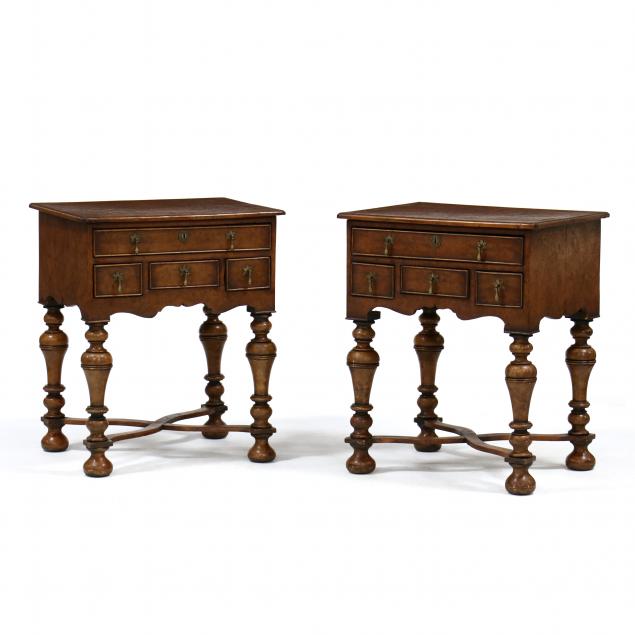 pair-of-william-and-mary-style-burl-wood-lowboys