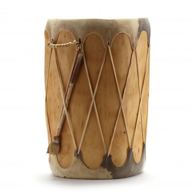 tribal-style-cowhide-drum