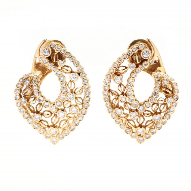 18kt-gold-and-diamond-earrings