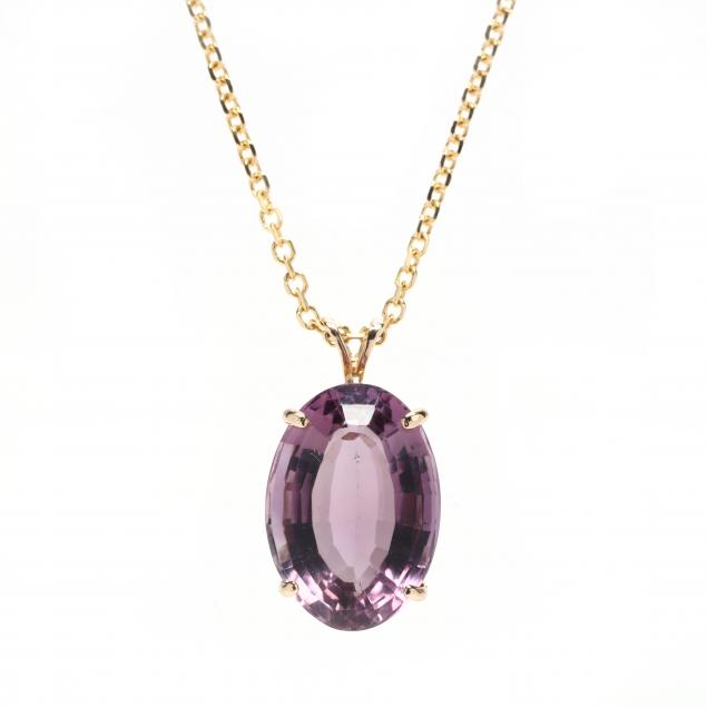 14kt-gold-and-amethyst-necklace