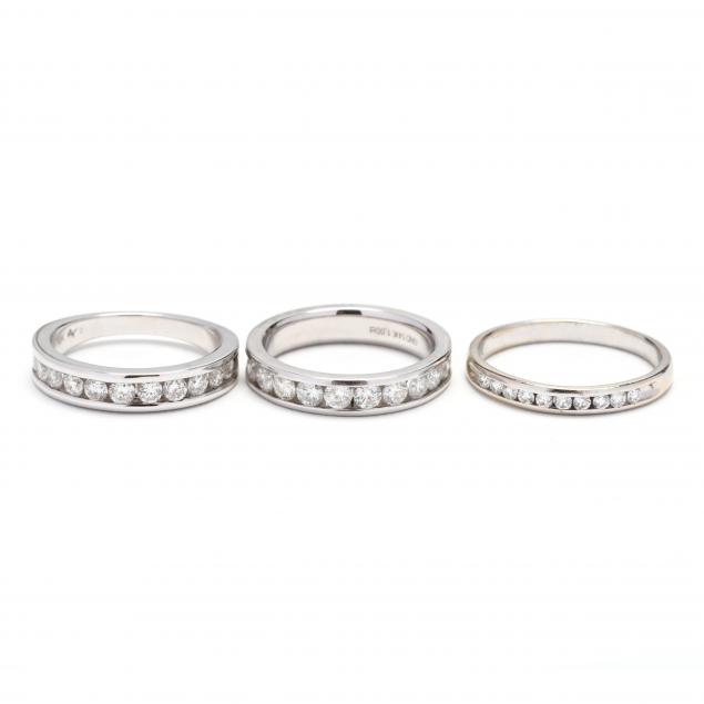 three-14kt-white-gold-and-diamond-bands