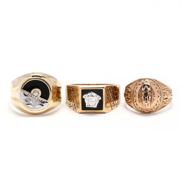 three-gold-gent-s-rings