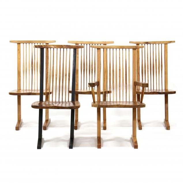 after-george-nakashima-set-of-five-dining-chairs
