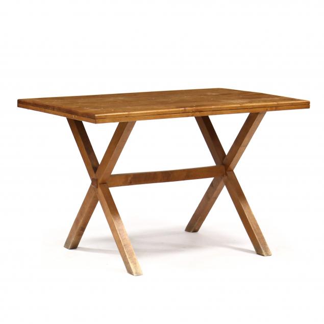 maple-sawbuck-breakfast-table