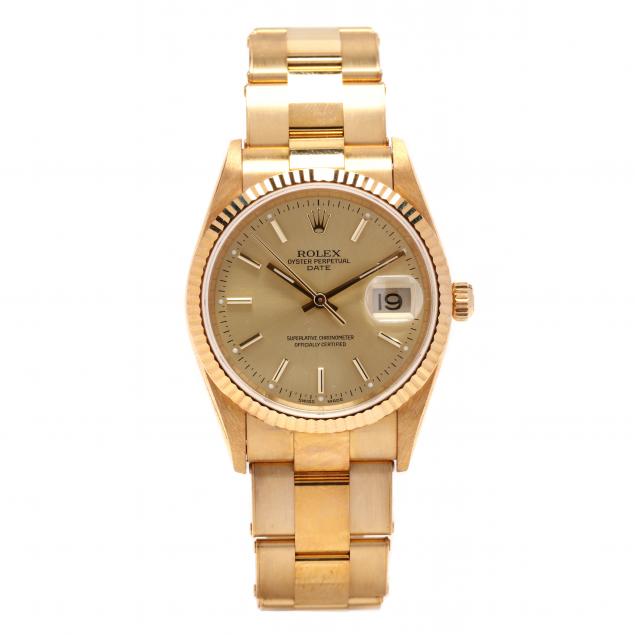 gent-s-18kt-gold-oyster-perpetual-date-watch-rolex