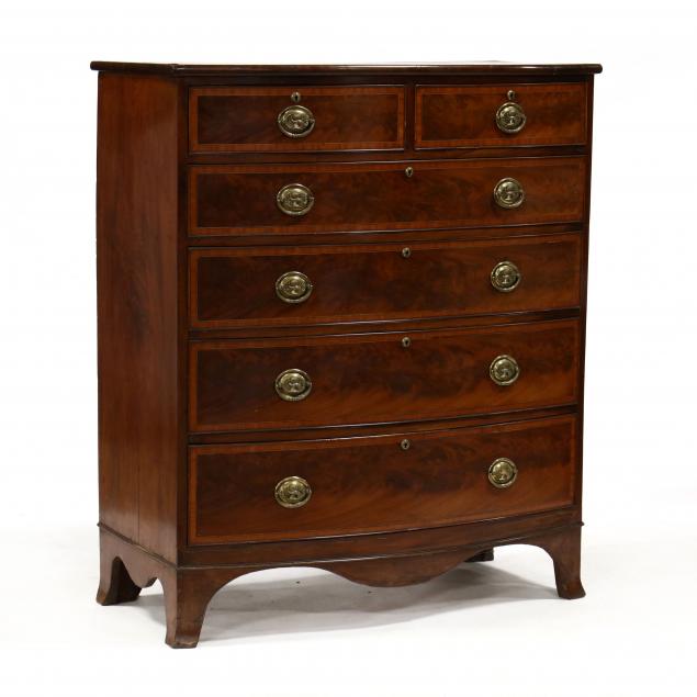 scottish-george-iii-inlaid-mahogany-semi-tall-chest-of-drawers