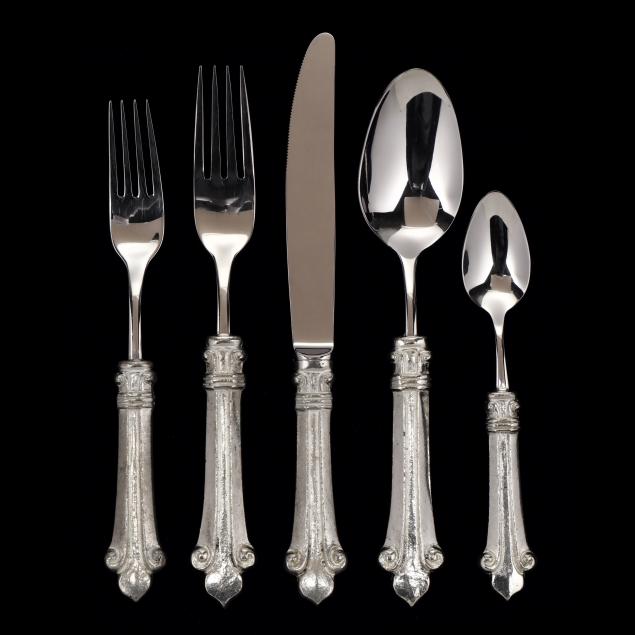 arte-italica-i-giglio-i-pewter-flatware-service