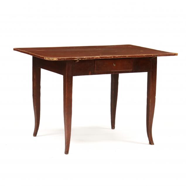 american-painted-one-drawer-writing-table