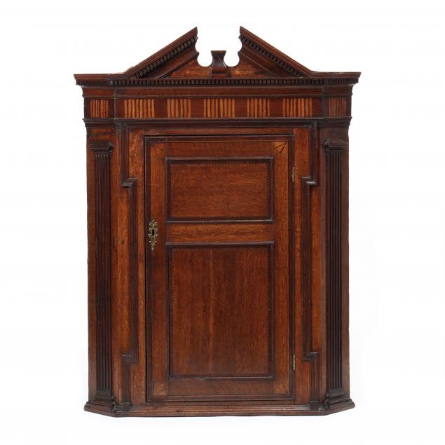 george-iii-inlaid-oak-hanging-corner-cabinet