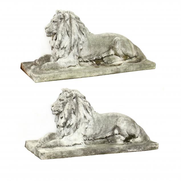 vintage-pair-of-life-size-cast-stone-lions