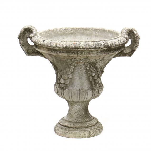 classical-style-cast-stone-double-handled-garden-urn
