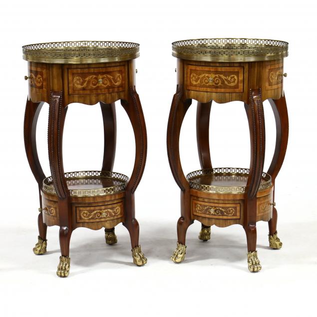 maitland-smith-pair-of-french-empire-style-marble-top-stands