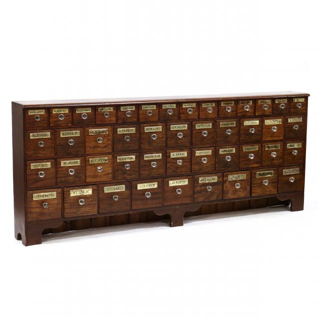 multi-drawer-mahogany-large-apothecary-cabinet