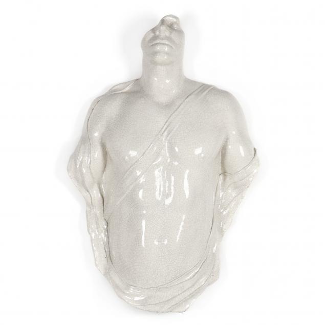raku-wall-sculpture-of-a-male-torso-signed-s-porter