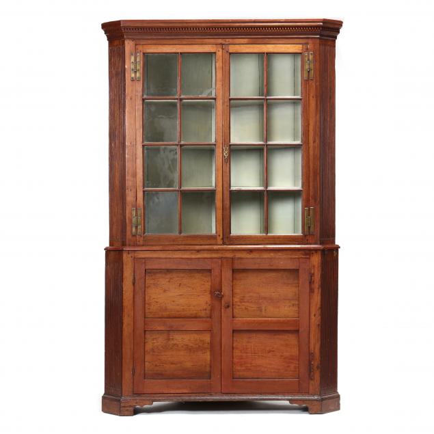 southern-chippendale-walnut-corner-cupboard