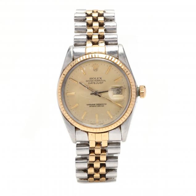 gent-s-stainless-steel-and-18kt-gold-oyster-perpetual-datejust-watch-rolex