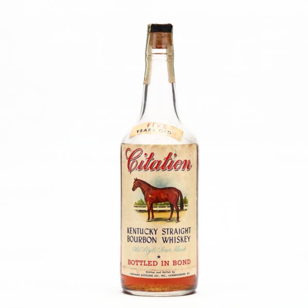 Citation Bourbon Whiskey Lot 6004 Rare Spiritsjun 11 21 12 00pm