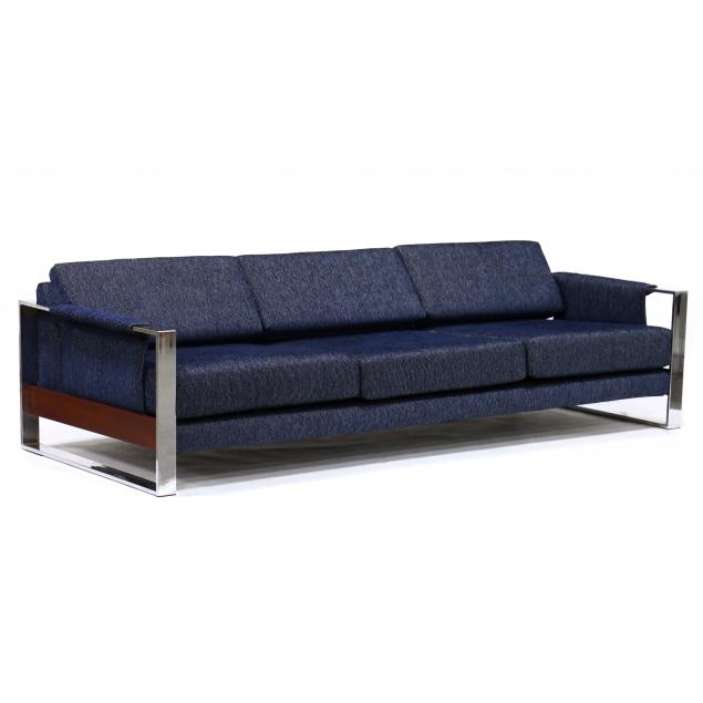 milo-baughman-ks-1923-2003-chrome-and-rosewood-i-sling-i-sofa