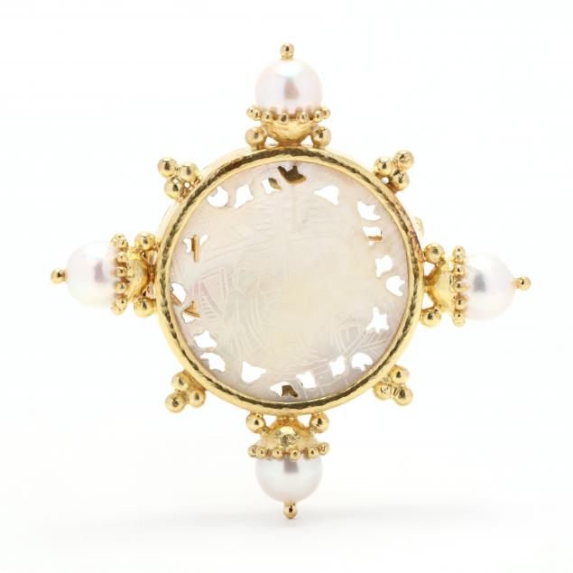 18kt-gold-pearl-and-mother-of-pearl-clip-brooch-elizabeth-locke