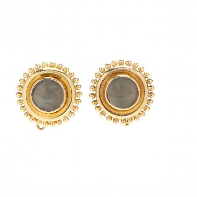 18kt-gold-and-venetian-glass-and-mother-of-pearl-earrings-elizabeth-locke