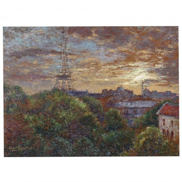 french-school-20th-century-view-of-the-eiffel-tower-sunset