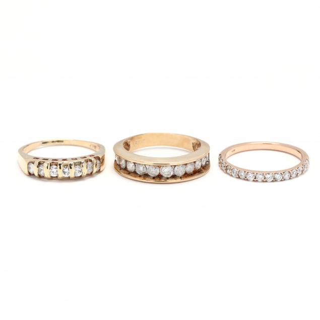 three-gold-and-diamond-bands