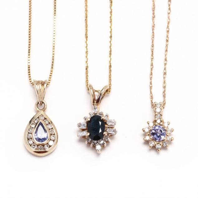 three-gold-and-gem-set-necklaces