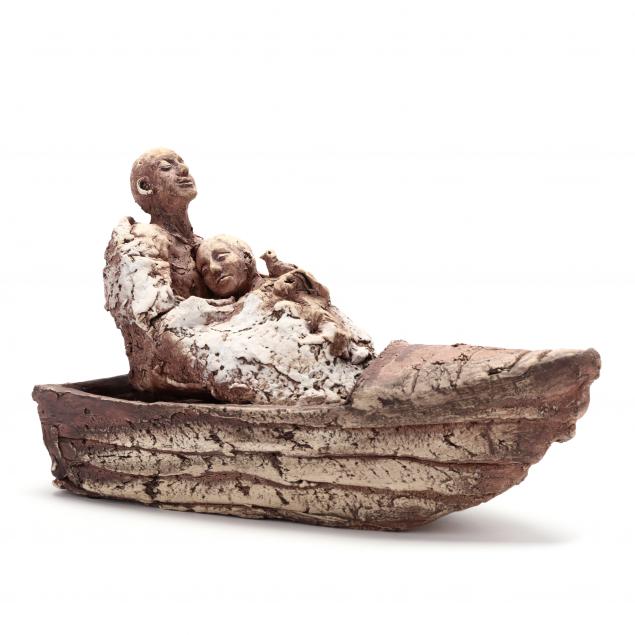 tinka-jordy-born-1954-la-nc-contemporary-clay-sculpture-composition