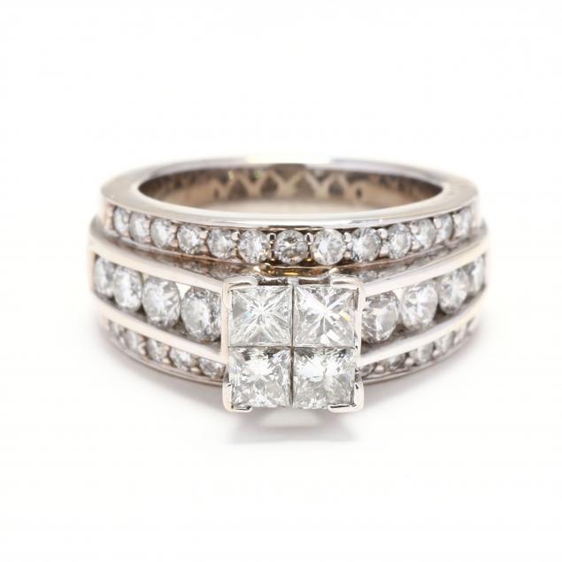 white-gold-and-diamond-ring