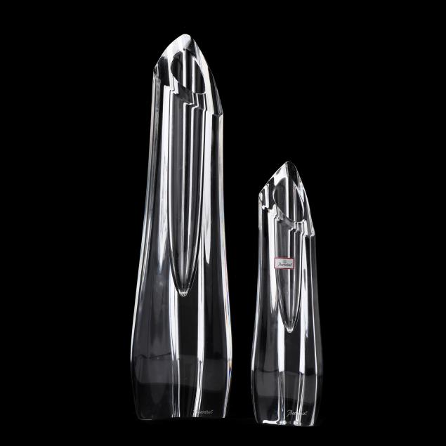 two-baccarat-crystal-modernist-rose-vases