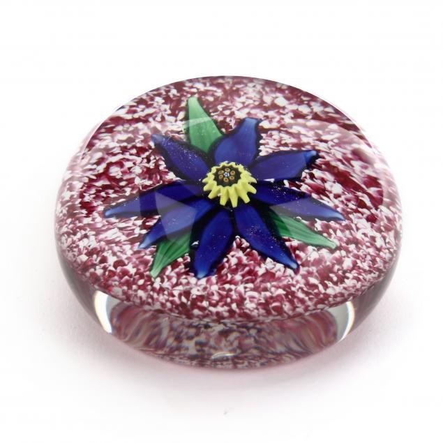 charles-kaziun-floral-paperweight