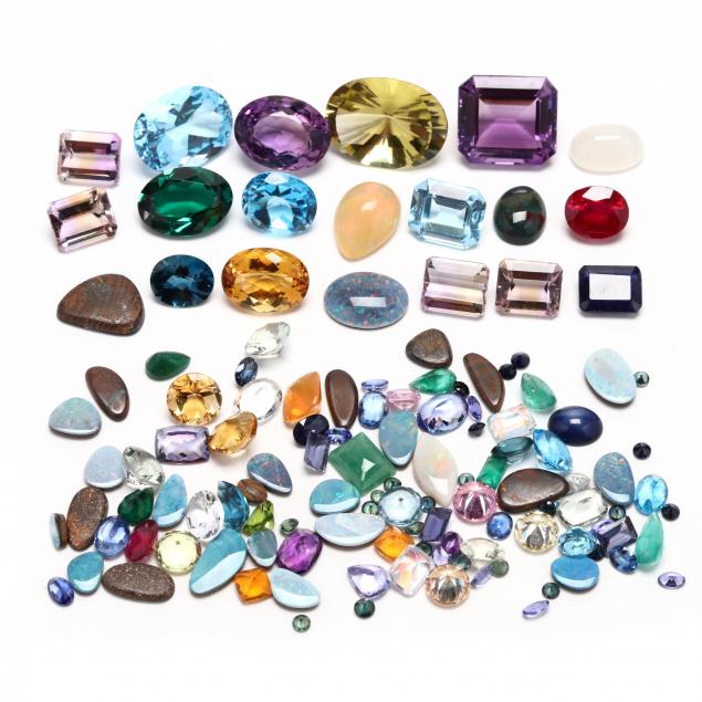 group-of-loose-gemstones