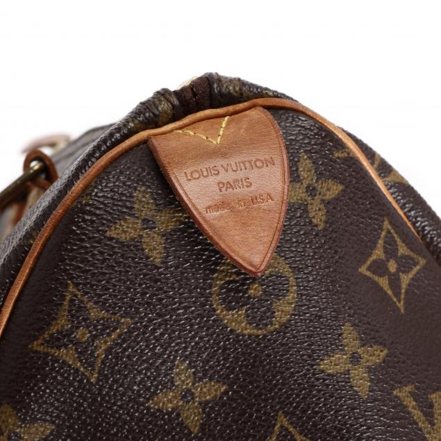 Sold at Auction: Louis Vuitton, Collection Printemps Eté 2012, Speedy Round  Denim, a Monogram coated fabric handbag