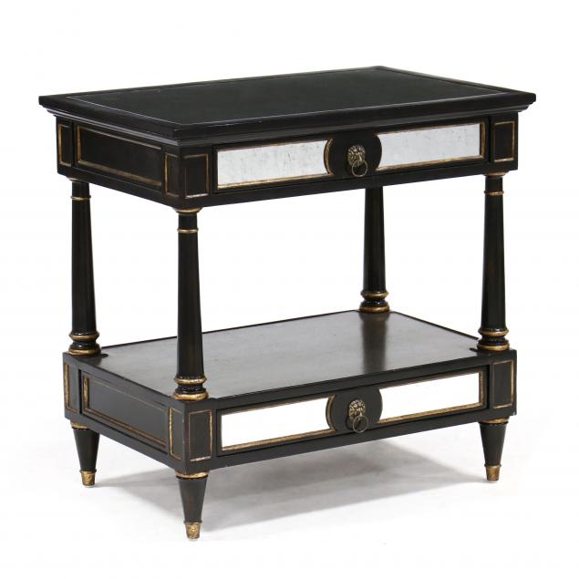 lillian-august-neoclassical-style-mirrored-two-drawer-table