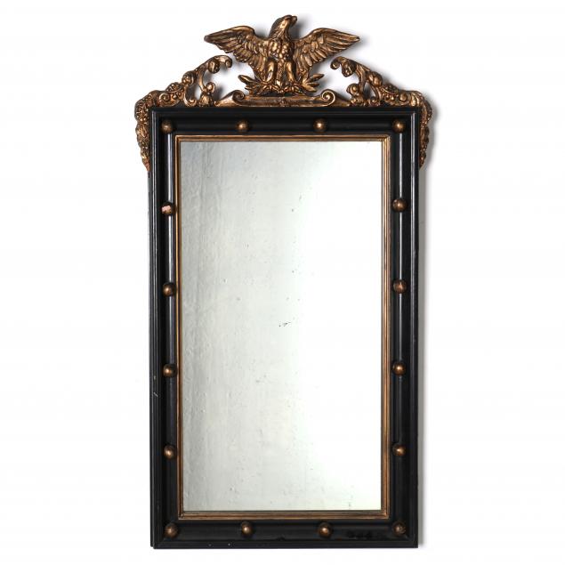 federal-style-ebonized-and-gilt-mirror