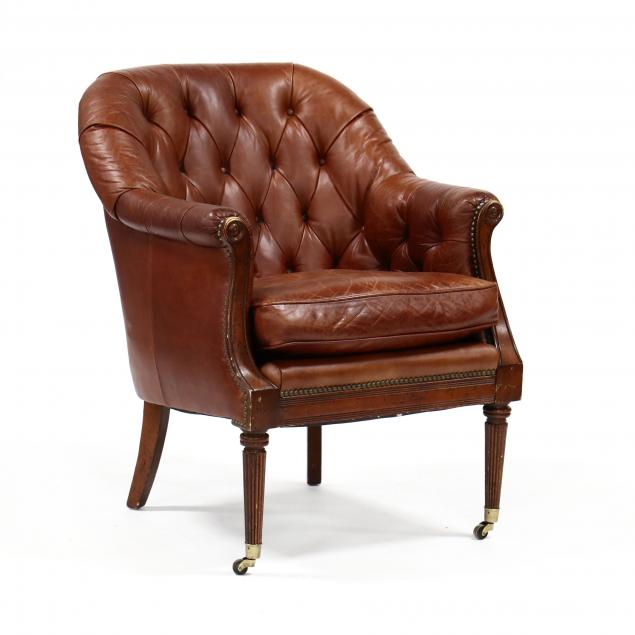lillian-august-tufted-leather-armchair