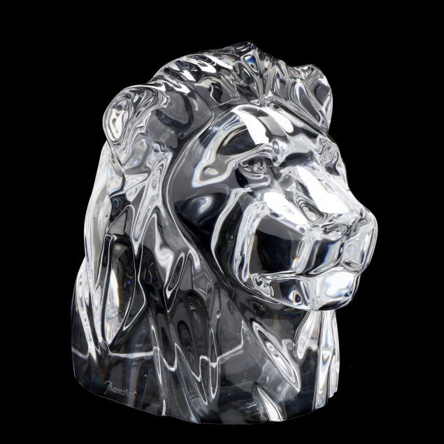 baccarat-crystal-lion-head