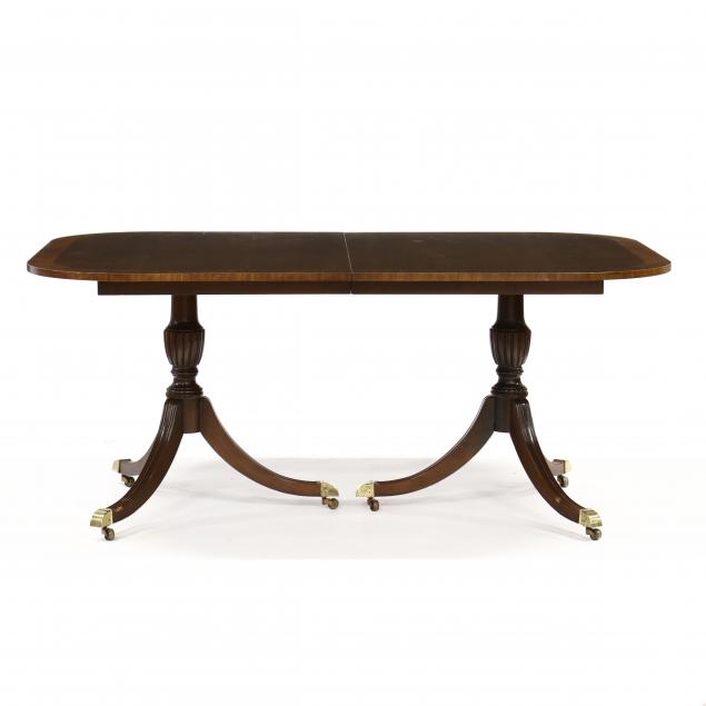 georgian-style-double-pedestal-mahogany-dining-table
