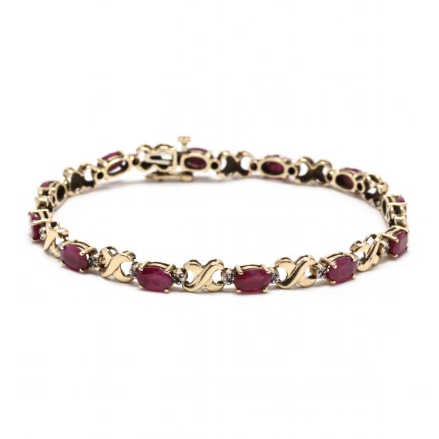 gold-and-gem-set-line-bracelet