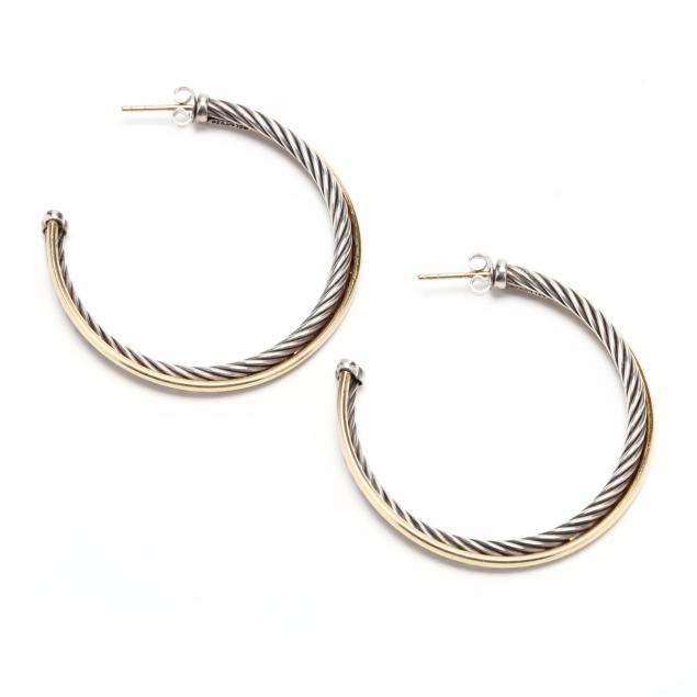 gold-and-sterling-silver-crossover-hoop-earrings-david-yurman
