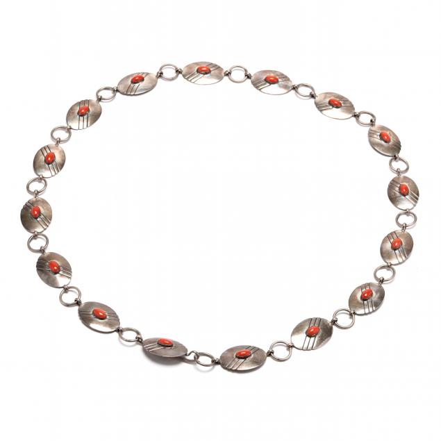 southwestern-silver-and-coral-belt