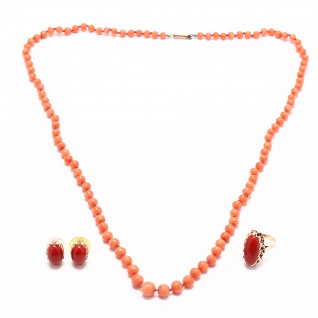 three-coral-jewelry-items