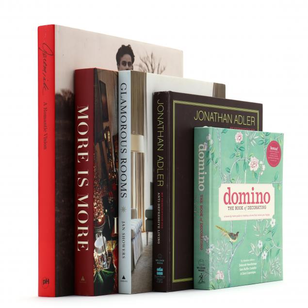 five-books-on-interior-design-three-signed