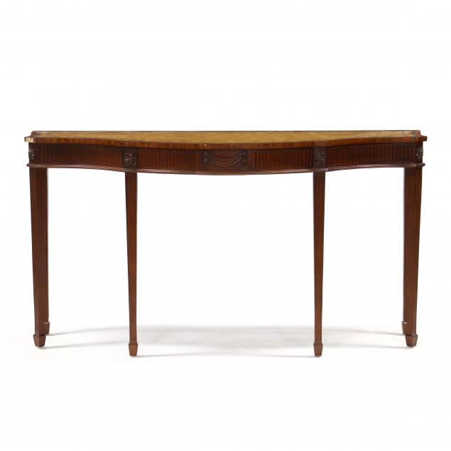 maitland-smith-hepplewhite-style-mahogany-and-leather-console-table