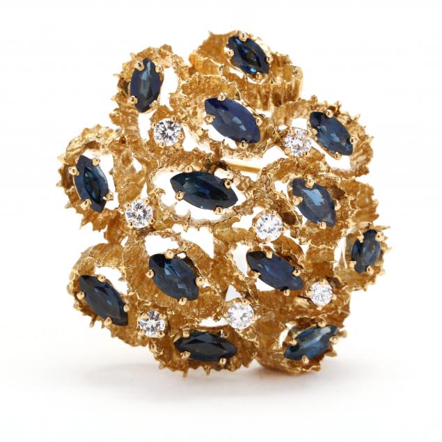 18kt-gold-and-gem-set-brooch-pendant