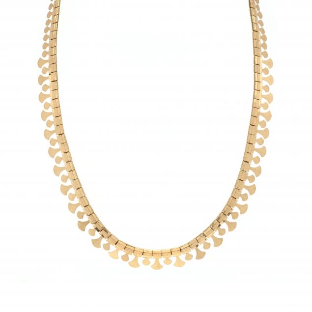 vintage-gold-fringe-necklace-italy